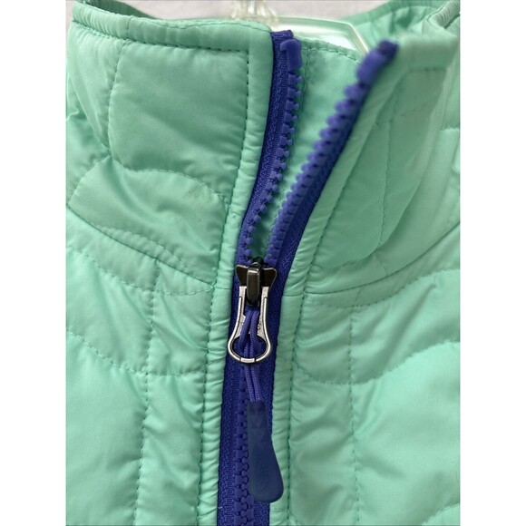 The North Face Light Puffer Jacket Women’s  Mint Green Insulated Size M - Picture 3 of 15
